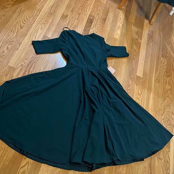 BHLDN Valdis Dress Green size Size 10 NWT - Picture 12 of 16